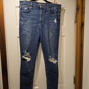 Joe's Jeans Dark Blue High Rise Skinny Jeans